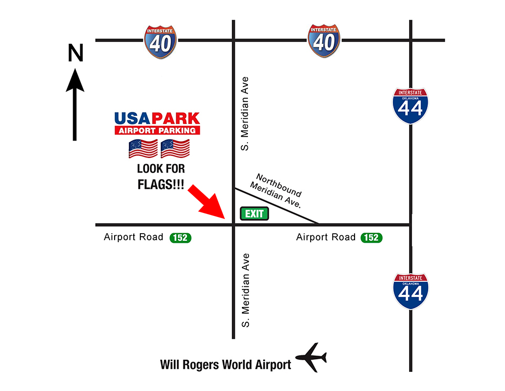 Directions to Oklahoma City Airport Parking